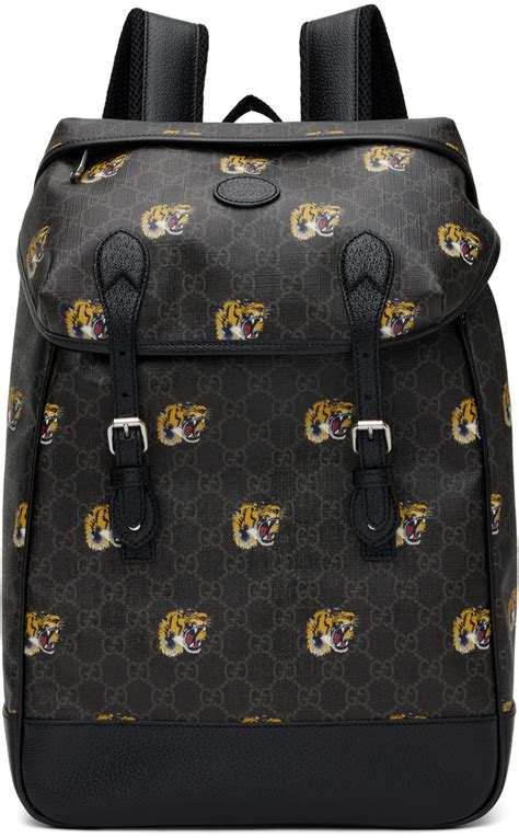 gucci mens sling backpack|Gucci backpack with tiger.